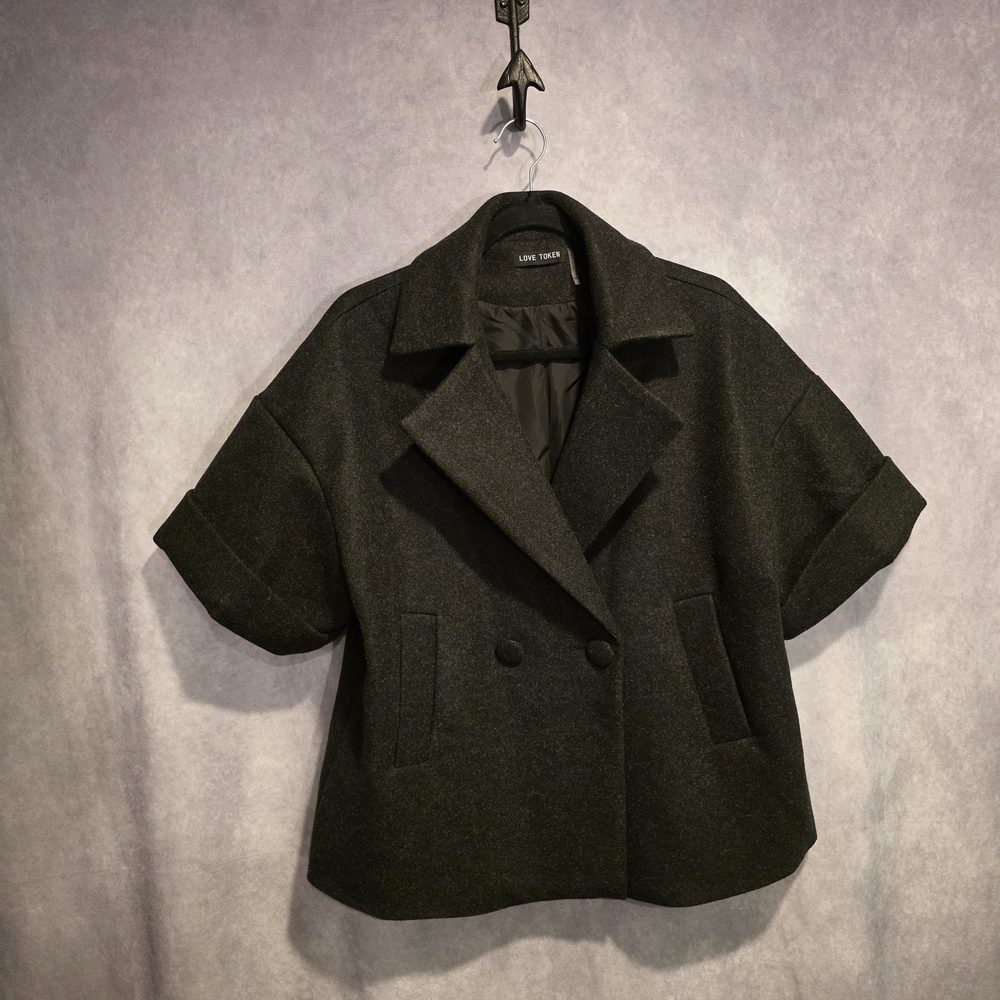 Love Token  Light Jacket/Blazer Grey Medium